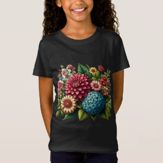 Camiseta Bliss Florais - Mulheres Vibrantes Inspiradas na N