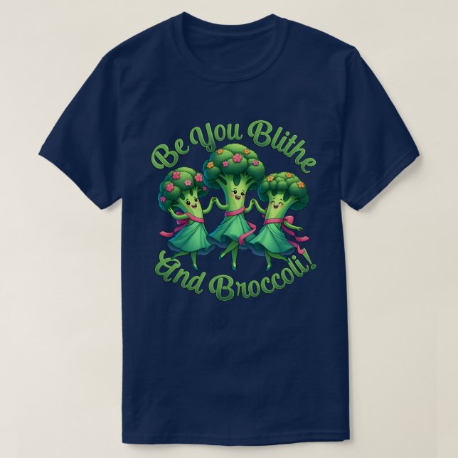 Camiseta Blithe E Broccoli (Frente do Design)