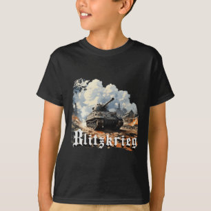 Camiseta Blitzkrieg da Segunda Guerra Mundial