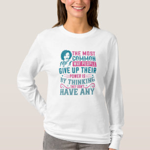 Camiseta BLM - Não desista do poder