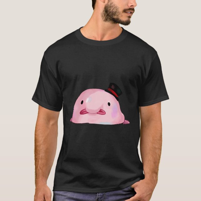 Camiseta Blob Cachorro Peixe-Cabra L Ama Blobfish (Frente)