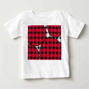 Camiseta Blob Harlequin rosa