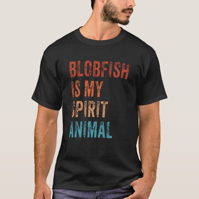 Camiseta Blobfish Is My Spirit Animal  1 (Frente)