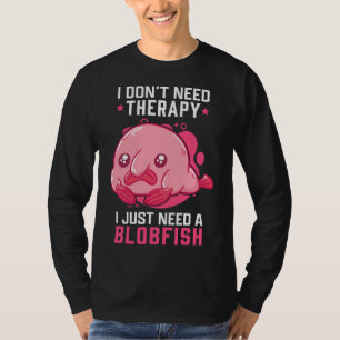 Camiseta Blobfish Sem Terapia Memória Feia