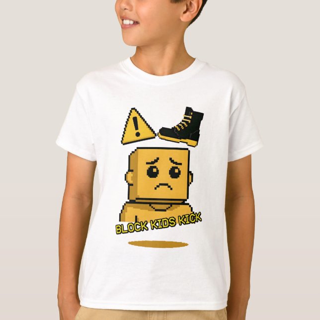 CAMISETA BLOCK KIDS KICK (Frente)
