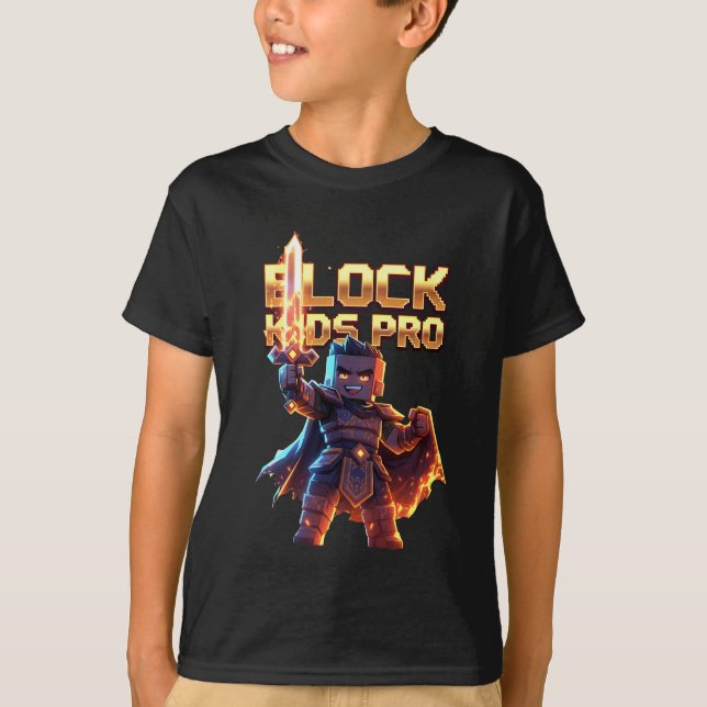 CAMISETA BLOCK KIDS PRO (Frente)