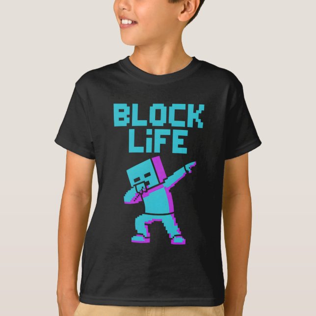CAMISETA BLOCK LIFE (Frente)