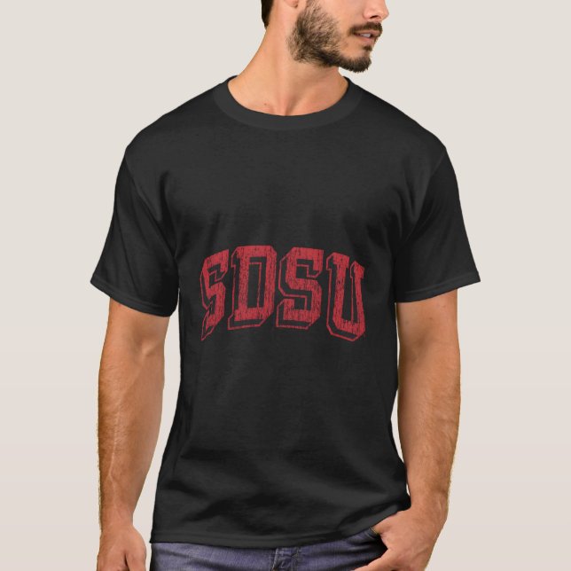 Camiseta Bloco Arch do Estado de San Diego (Frente)