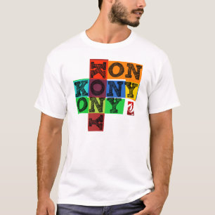 Camiseta Bloco da cor de Kony 2012