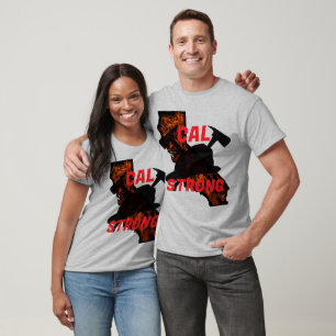 Camiseta Bloco de AJUDA AX FORTE DE INCÊNDIO CAL