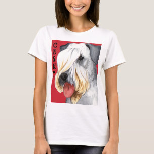 Camiseta Bloco de Cores Terrier Cesky