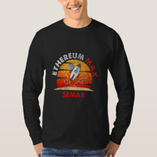 Camiseta Bloco de Criptomoeda de Token de Cripto Emax Eetum