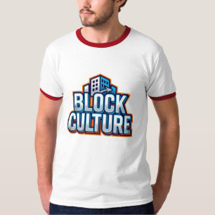 Camiseta Bloco de Cultura Streetwear Logo Tee