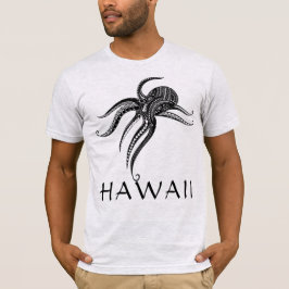 Camiseta Bloco de HAWAII TRIBAL POLINÉSIO OCTOPUS