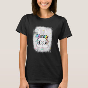 Camiseta Bloco de Rosto de Coelhinho Enrolado Coletor Glass