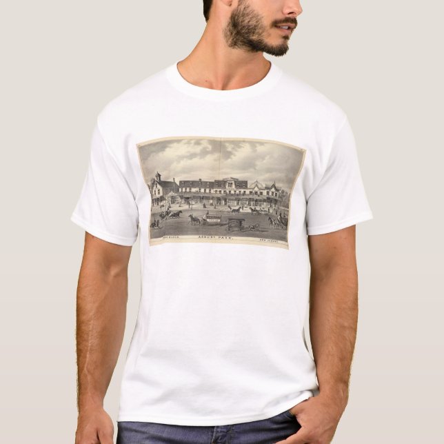 Camiseta Bloco do negócio, parque de Asbury, New-jersey (Frente)
