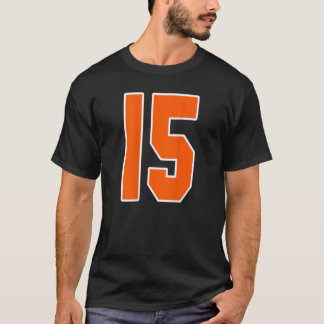 Camiseta Bloco Esportivo Laranja Impressão 15 Para Esporte