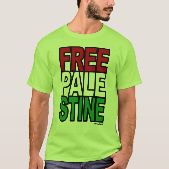 Camiseta Bloco Livre Palestina (Frente)