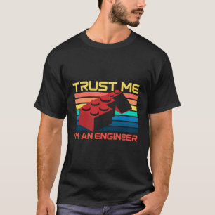 Camiseta Blocos componentes do Engenheiro Master Builder Bl