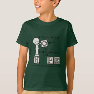 Camiseta Blocos de construção da HOPE
