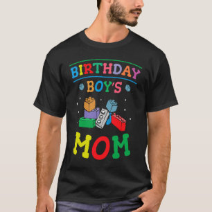 Camiseta Blocos de Edifício Mãe do Aniversário 2