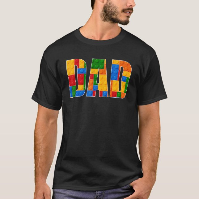 Camiseta Blocos do Construtor de Blocos de Blocos do Constr (Frente)