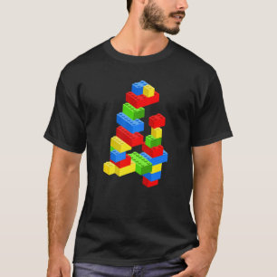 Camiseta Blocos do prédio do legal 4º aniversário de 4 anos