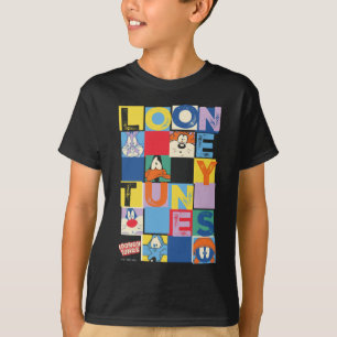 Camiseta Blocos do Verificador de Caracteres LOONEY TUNES™