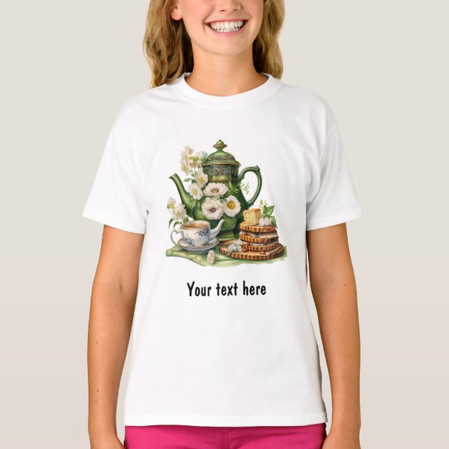 Camiseta Blocos verdes (Frente)