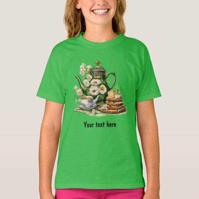 Camiseta Blocos verdes (Frente)