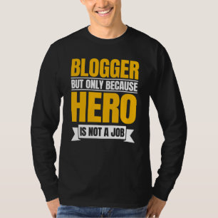 Camiseta Blog do Criador de Conteúdo do Blog do Editor do B
