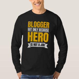 Camiseta Blog do Criador de Conteúdo do Blog do Editor do B