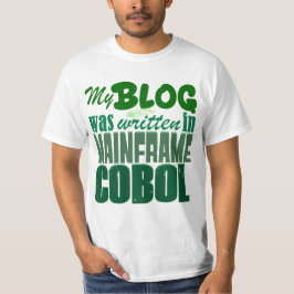 Camiseta Blog foi codificado em COBOL - Desenvolvimento de 