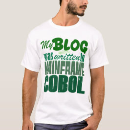 Camiseta Blog foi codificado em COBOL - Desenvolvimento de