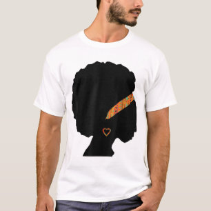 Camiseta Blogue de Cartaz da Mulher Americana Africana Kent