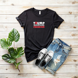 Camiseta Blogueiro anti-trump feminista slogan vermelho neg