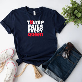 Camiseta Blogueiro anti-trump feminista slogan vermelho neg