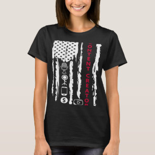 Camiseta Blogueiro do Content Creator que influencia a Amér
