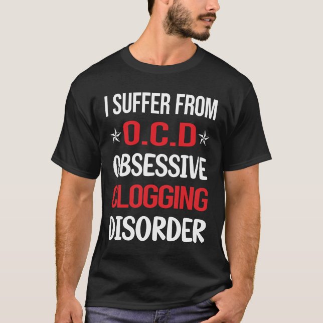 Camiseta Blogueiro Obsessive Clogging Clog (Frente)