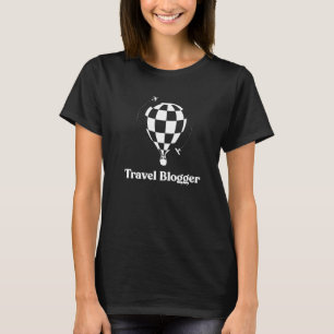 Camiseta Blogueiro viagem Blogger Traveler Bloger Wanderlus