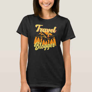 Camiseta Blogueiro Viajante do Blog do viagem Blogger Wande
