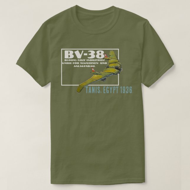 Camiseta Blohm e Voss BV-38 (Frente do Design)
