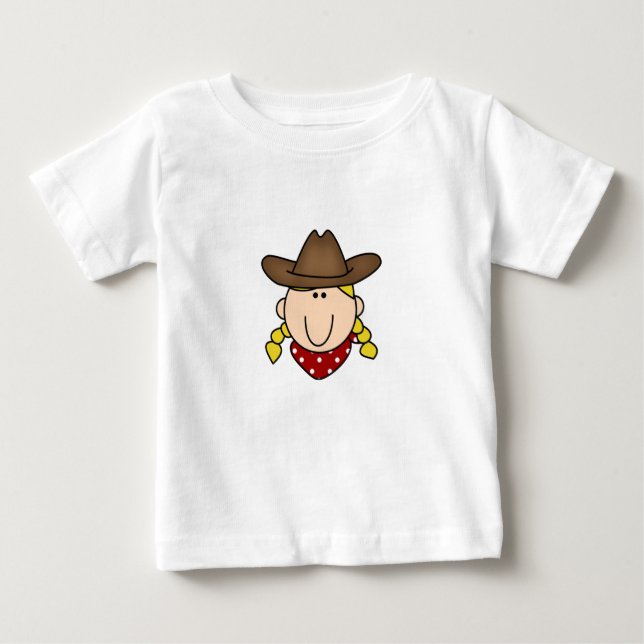 Camiseta Blond Cowgirl (Frente)