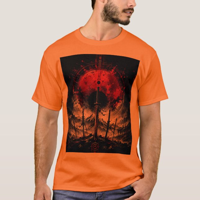 Camiseta Blood Eclipse: The Fallen Blades (Frente)