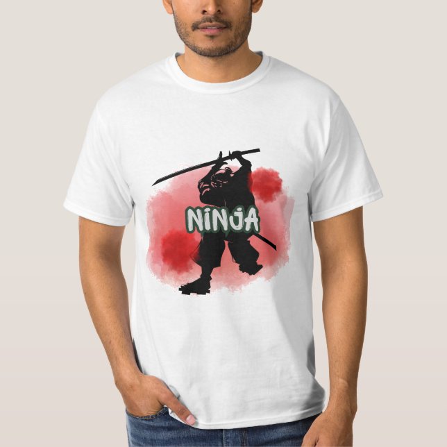 Camiseta Blood Moon Ninja (Frente)
