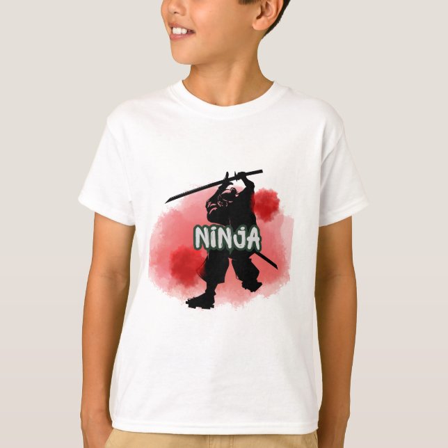 Camiseta Blood Moon Ninja (Frente)