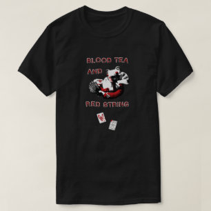 Camiseta Blood Tea & Red String - Design Menor - TODOS OS E