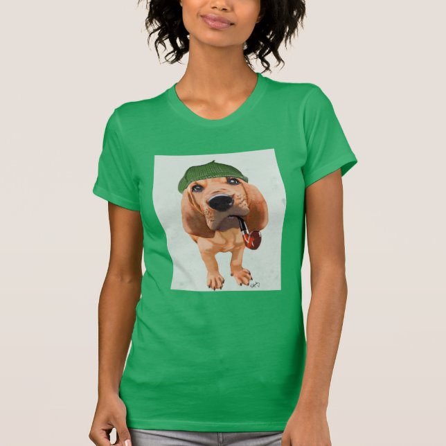 Camiseta Bloodhound Sherlock Holmes (Frente)