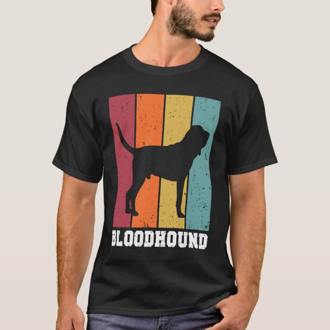Camiseta Bloodhound Vintage  2 (Frente)