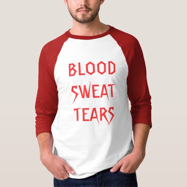 Camiseta BLOODSWEATTEARS - Personalizado (Frente)